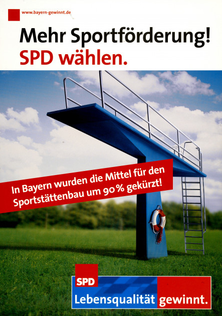 Dokumente Bild 168: Plakat der SPD 2003 [Archiv der Sozialen Demokratie]