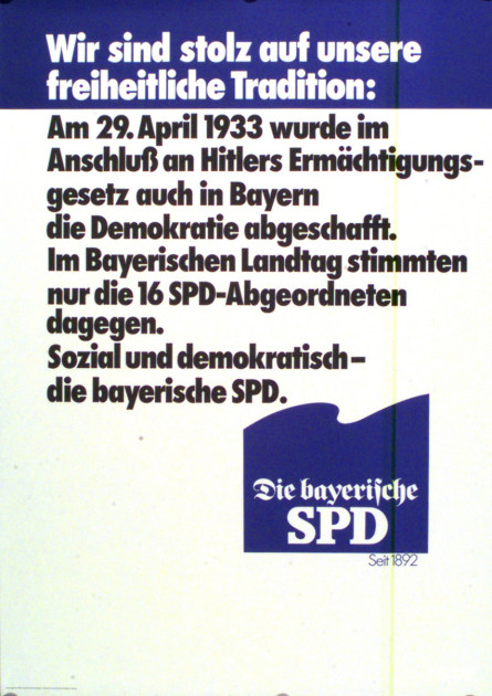Dokumente Bild 151: Plakat der SPD 1978 [Archiv der Sozialen Demokratie]