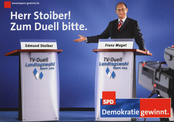 Dokumente Bild 161: Plakat der SPD 2003 [Archiv der Sozialen Demokratie]